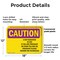 Signmission Radiation & Laser Sign, 12 in H x 18 in W, Plastic, Rectangle OS-2PACK-CR-P-1218-L-10217 - alternate 3